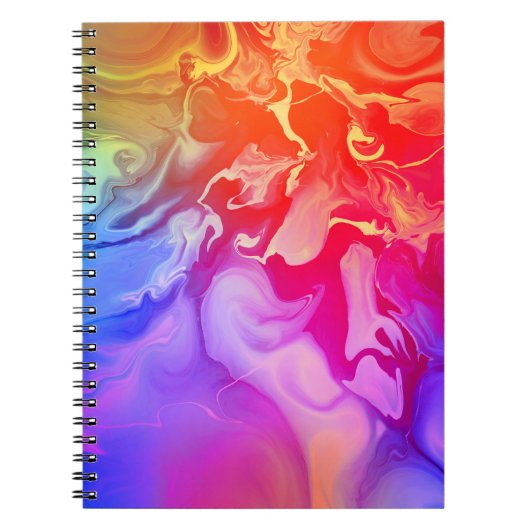 Carnet Spectre Électrique en Mouvement (Devant)