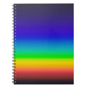 Carnet spectre solaire réel