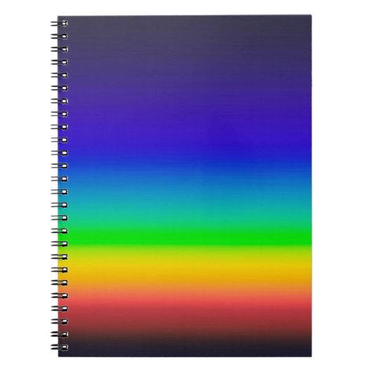 Carnet spectre solaire réel (Devant)