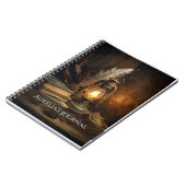 Carnet Spellbook Candlelit - Cosy Witch Journal (Côté gauche)