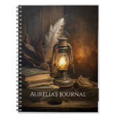 Carnet Spellbook Candlelit - Cosy Witch Journal (Devant)