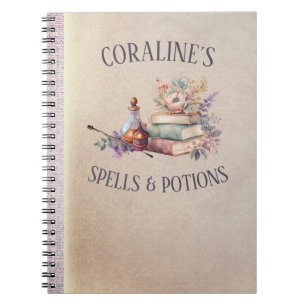 Carnet Spells magiques et potions filles