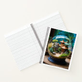 Carnet sphère de verre avec jardin zen (Intérieur)