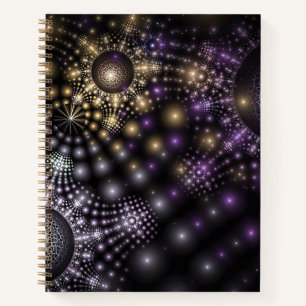 Carnet Sphère fractale Art Mandala Universe