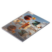 Carnet Sphères et cubes flottants surréalistes (Côté gauche)