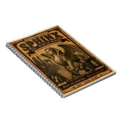 Carnet Sphinx, Monstre de Cirque Vintage (Côté Droit)