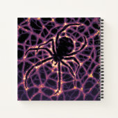 Carnet Spider Cosmic Web, Galaxie d'Halloween des horreur (Dos)