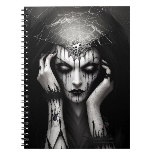 Carnet Spider Queen (Devant)