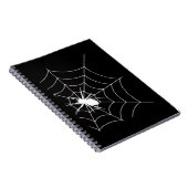 Carnet Spider Web Grossesse Faire-part Halloween (Côté Droit)