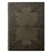 Carnet Spider Witch | Suede Imaginaire Spiderweb Flourish (Devant)