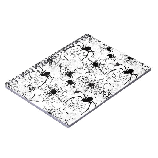 Carnet Spiderweb Pattern Halloween (Côté gauche)