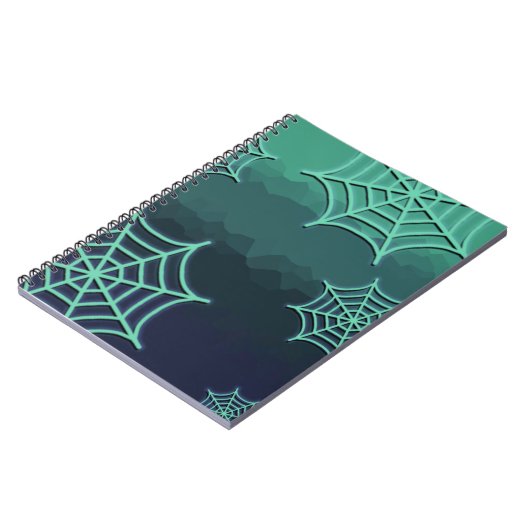 Carnet Spiderweb vert (Côté gauche)