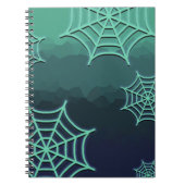 Carnet Spiderweb vert (Devant)