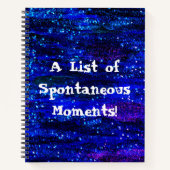 Carnet spiral (Devant)