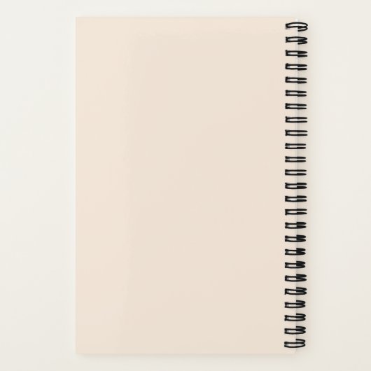 Carnet spiral (Verso)