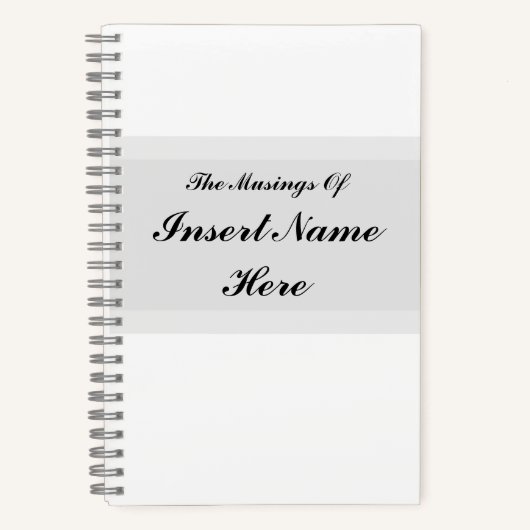 Carnet spiral (Recto)