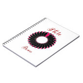 Carnet spiral (Côté gauche)