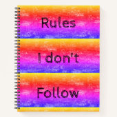 Carnet spiral (Devant)