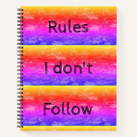 Carnet spiral (Devant)