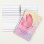 Carnet spiral 5,5 po x 8,5 po (À l'intérieur)