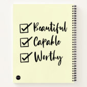 carnet spiral 8,5 x 11 (Dos)