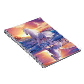 Carnet spiral à étalon blanc (Côté Droit)