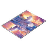 Carnet spiral à étalon blanc (Côté gauche)