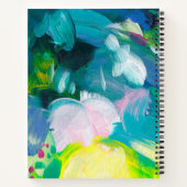 Carnet spiral à pinceau coloré (Dos)