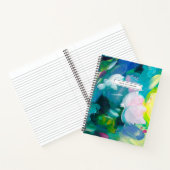 Carnet spiral à pinceau coloré (Intérieur)