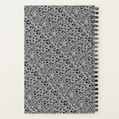 Carnet spiral à pointes noires (Verso)