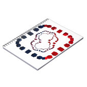 Carnet spiral à trois voies (Côté gauche)