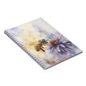 Carnet spiral abeilles et marais (Côté Droit)