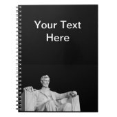 Carnet spiral Abraham Lincoln (Devant)