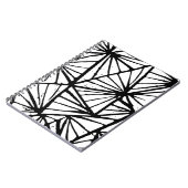 Carnet spiral Abstrait triangles Lino (Côté gauche)