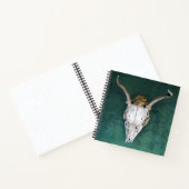 Carnet spiral Antelope Design crâne (Intérieur)