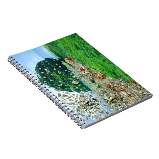 Carnet Spiral Arbre Argent (Côté Droit)