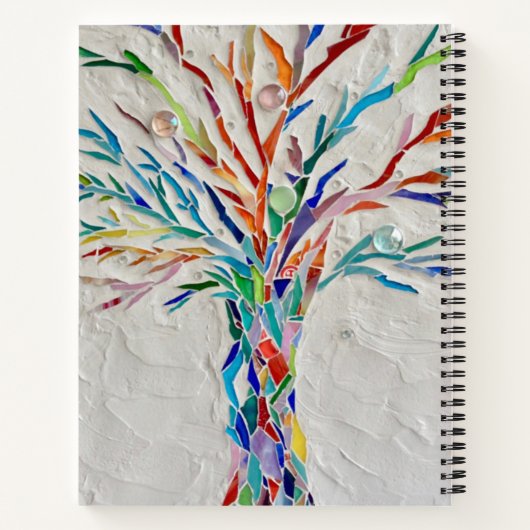 Carnet Spiral Arbre Personnalisé (Dos)