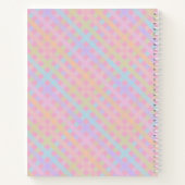 Carnet spiral arc-en-ciel Pastel (Dos)