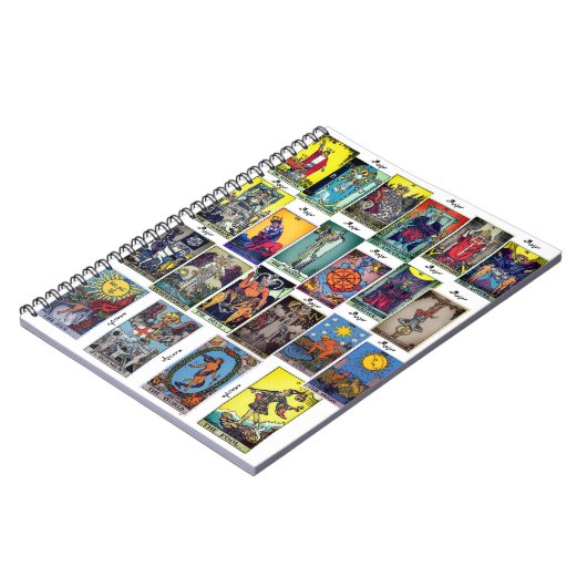 Carnet Spiral Arcana Tarot (Côté gauche)