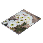 Carnet spiral argentin de fleur de cactus (Côté gauche)