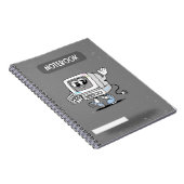 Carnet Spiral au design unique (Côté Droit)