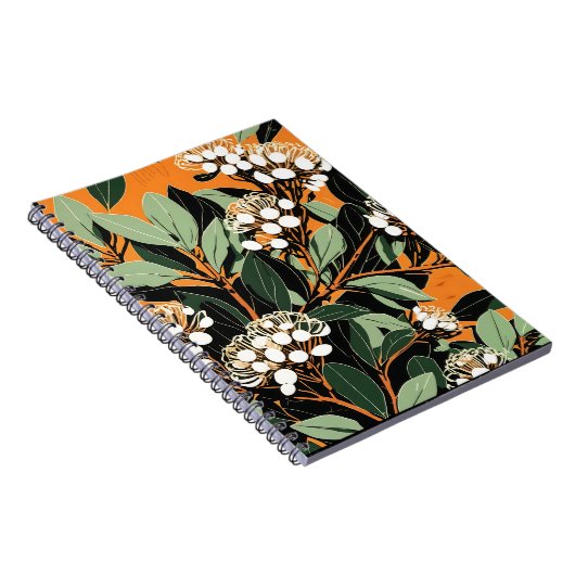 Carnet spiral avec couverture art numérique origin (Côté Droit)