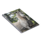 Carnet spiral avec Fantôme gris (Côté Droit)