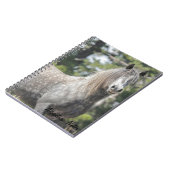 Carnet spiral avec Fantôme gris (Côté gauche)