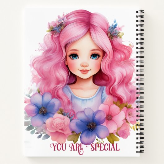 Carnet spiral avec nom (Dos)