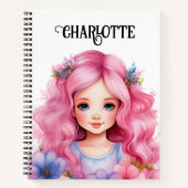 Carnet spiral avec nom (Devant)