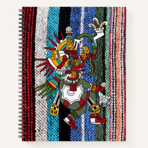 Carnet Spiral Aztec
