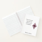 Carnet Spiral Baloutchi pour les étudiants (Intérieur)