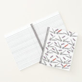 Carnet Spiral Barber Poteau Clippers (Intérieur)