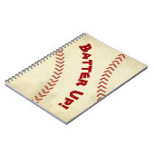 Carnet Spiral Batter Up Baseball (Côté gauche)